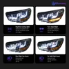 Akd auto lichter für citroen c4l led scheinwerfer 2013-2018 c4 scheinwerfer drl projektor linse automobil 3