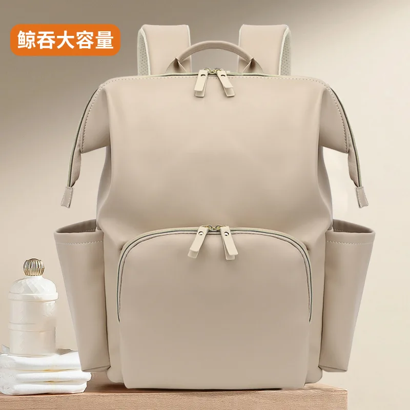 

Backpack Large Capacity Mom Bag Mother Baby Bag Lightweight Portable Backpack for Going Out Mom Bag