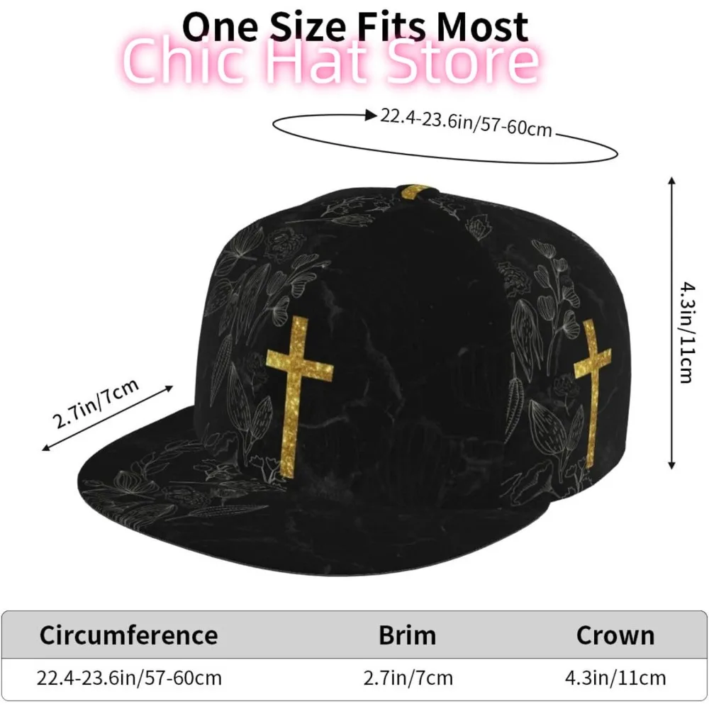 Jesus Cross Baseball Cap Christian Hats Adjustable Trucker Hat Outdoor Sun Cap for Men Women Dad Hat 1