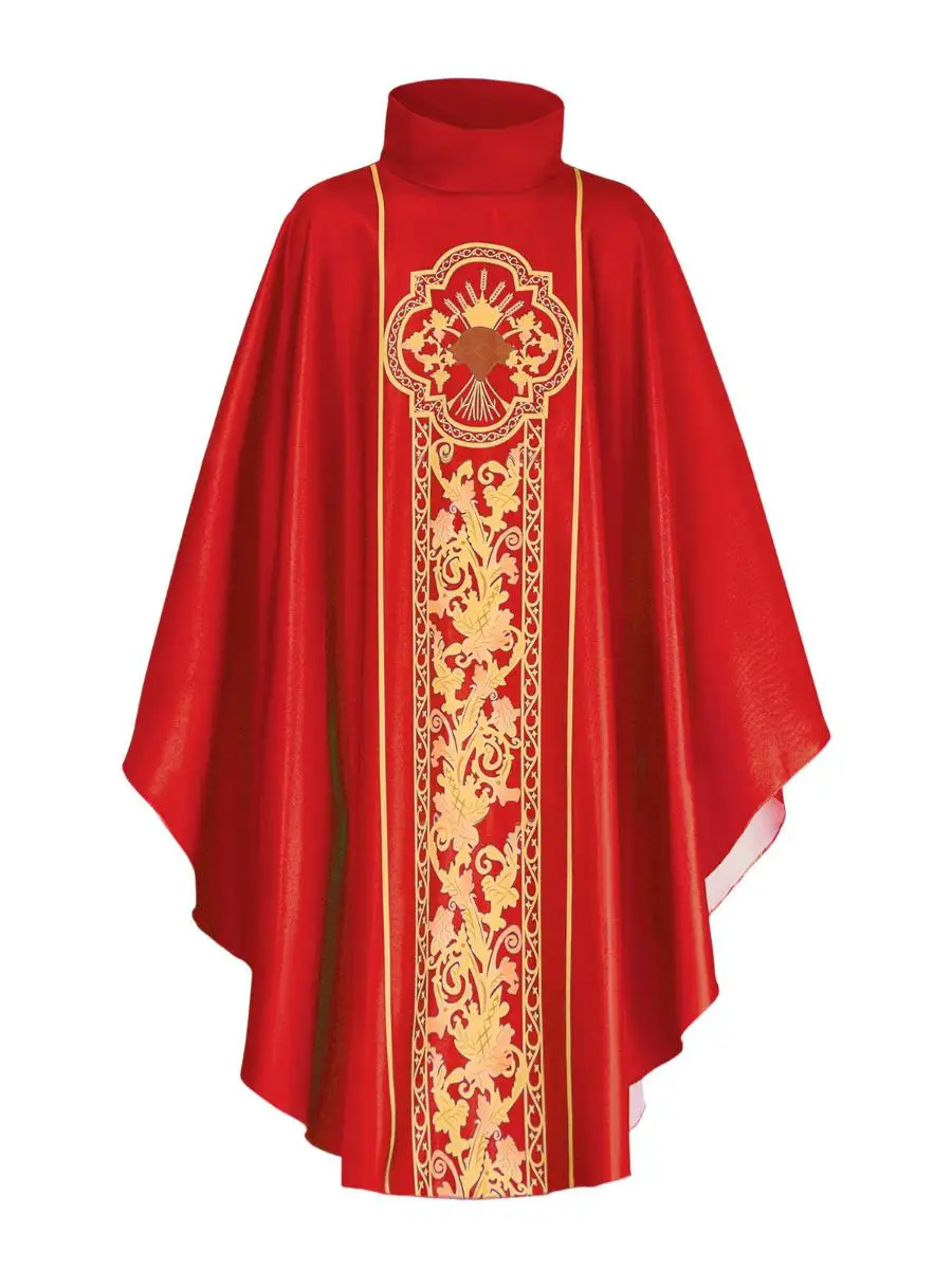 ملابس فضفاضة للهالوين الراهب القرن الأب المطبوع رداء المرأة ملابس عرقية المرحلة زي ربيع 2025 لا يوجد علامة تجارية مسجلة #5