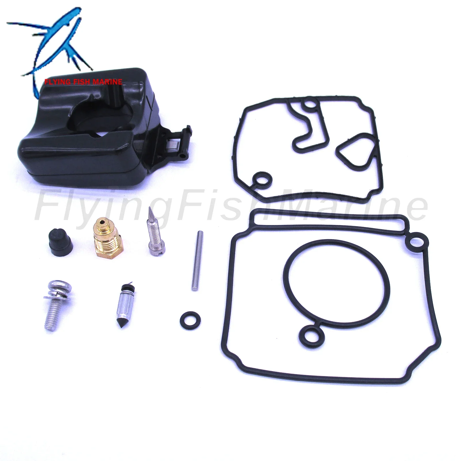 

Boat Egnine 6H4-W0093-02 6H4-W0093-03/04 18-7768 Carburetor Repair Kit for Yamaha / 8M6010313 for Mercury Marine 40HP 50HP