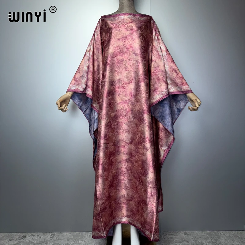 فستان كافتان طويل من WINYI بتصميم بوهيمي أنيق للنساء، مناسب للحفلات المسائية، عباءة إسلامية فاخرة بأسلوب دبي 31