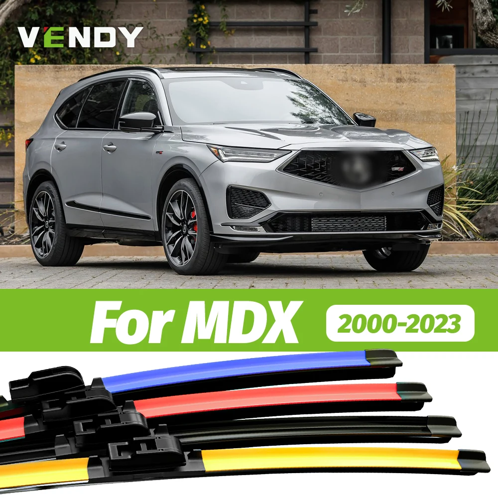 2 uds limpiaparabrisas delantero limpiaparabrisas para Acura MDX 2000-2023 2015 2016 2017 2018 2019 2020 2021 2022 2023 2024 2