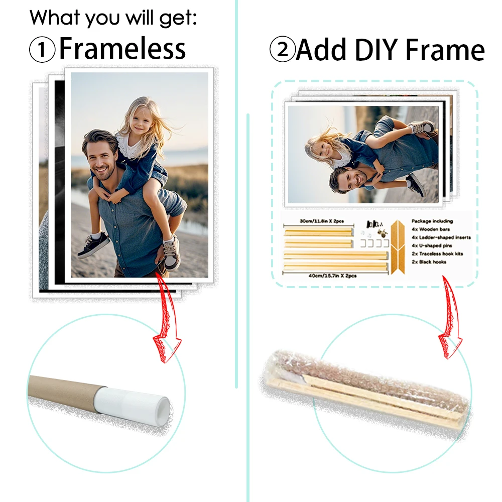 [مخصص] 3 قطع ملصق قماشي للصور كهدية فكرة للتخرج، 3 قطع صورة مخصصة من القماش مخصصة، ديكور حائط، هدية مخصصة