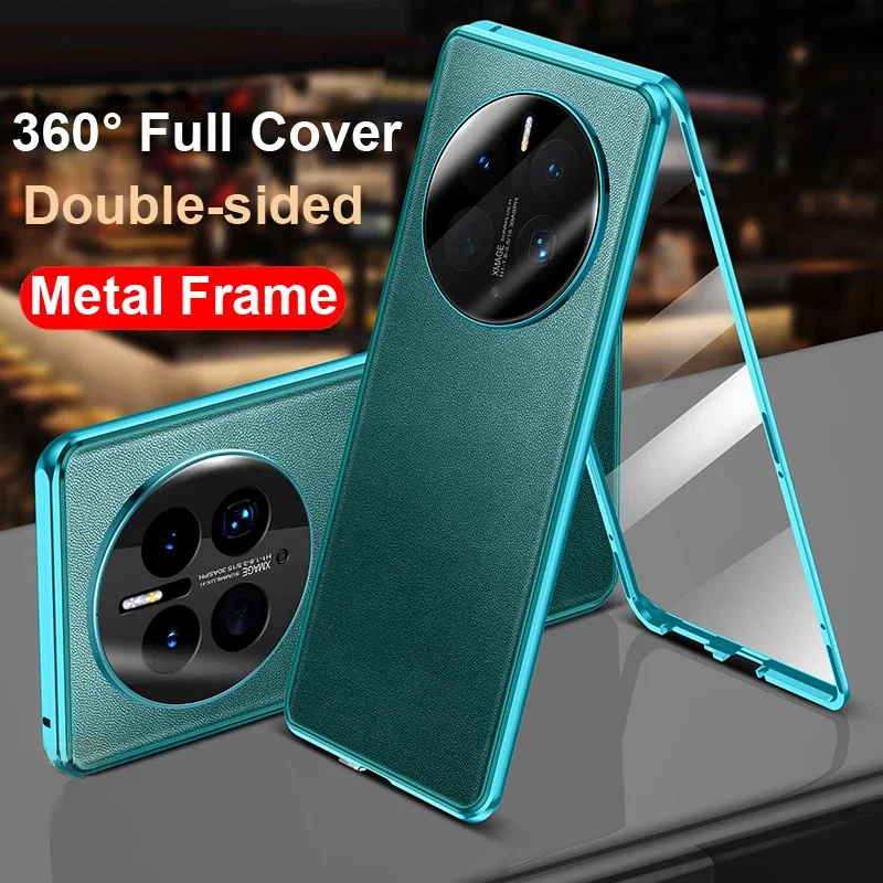 

Роскошное кожаное стекло 360° ° Чехол для Honor Magic 6 7 Pro HD, противоударный чехол-бампер для телефона Funda для Honor Magic 4 Lite 5G