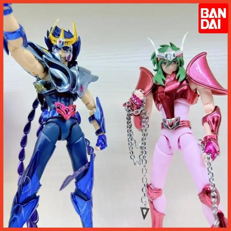 Original Bandai Saint Seiya Action Figure Cloth Myth Ex Bronze Phoenix Ikki Revival Version Andromeda Shun Redux Anime Toy