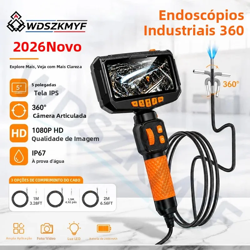 Ecran-5-pouces-360-°-camera-d'inspection-endoscopique-industrielle-ipx7-objectif-6-mm-boroscope-automobile-pour-camera-de-dispositif-d'inspection-de-voiture