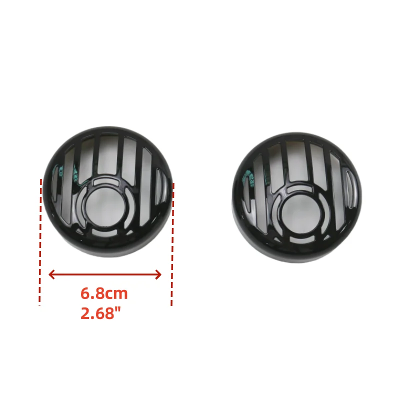 할리 스포스터 883 1200 X48 로드 글라이드 소프테일 슬림 FLSL FXSB FXBR FXBB 용 오토바이 후방 방향지시등 보호 커버