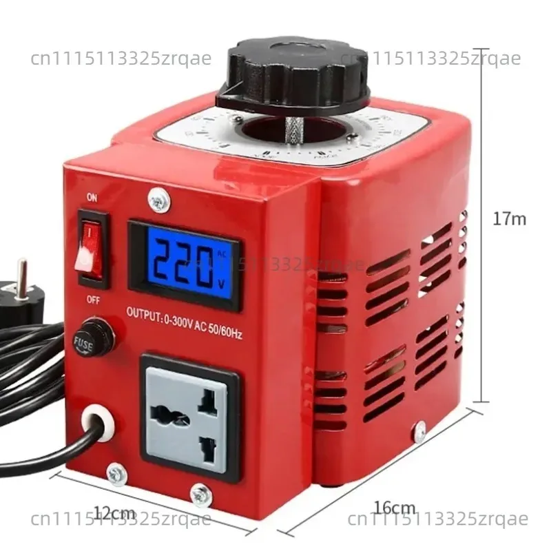 3000W 220V Variac Variable Transformer Voltage Regulator single-phase Adjustable 0-300V AC Regulating Power Supply TDGC2-500VA