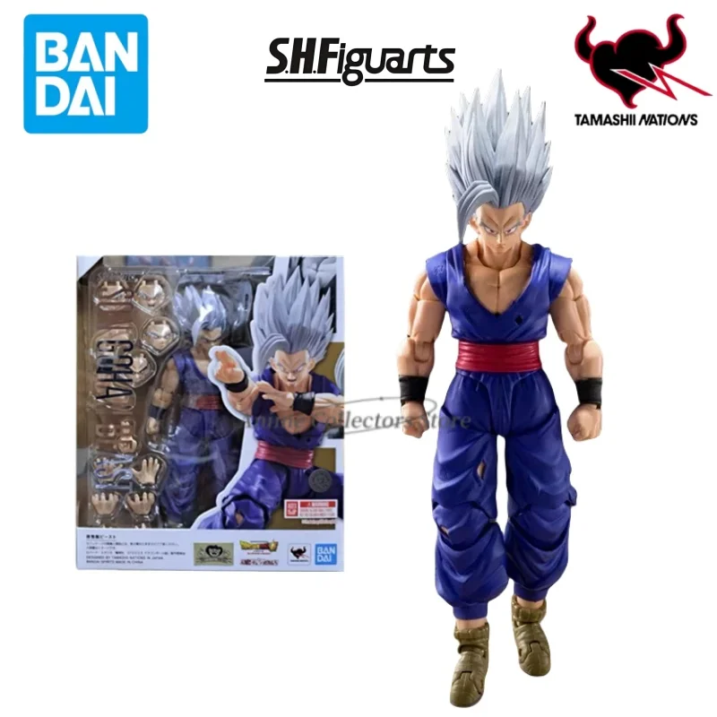 100%Original in Stock Dragon Ball Super Hero S.H.Figuarts Son Goku Action Figures Gifts Collectible Model Toys Ornaments Kids