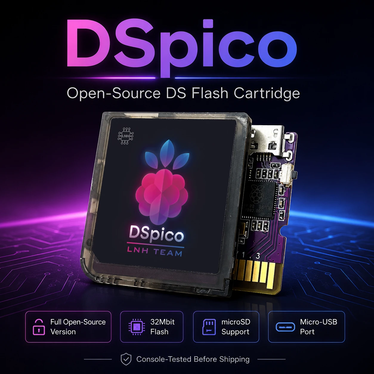 Micro Sd Card - 오픈 소스 DSpico DS Pico 플래시
