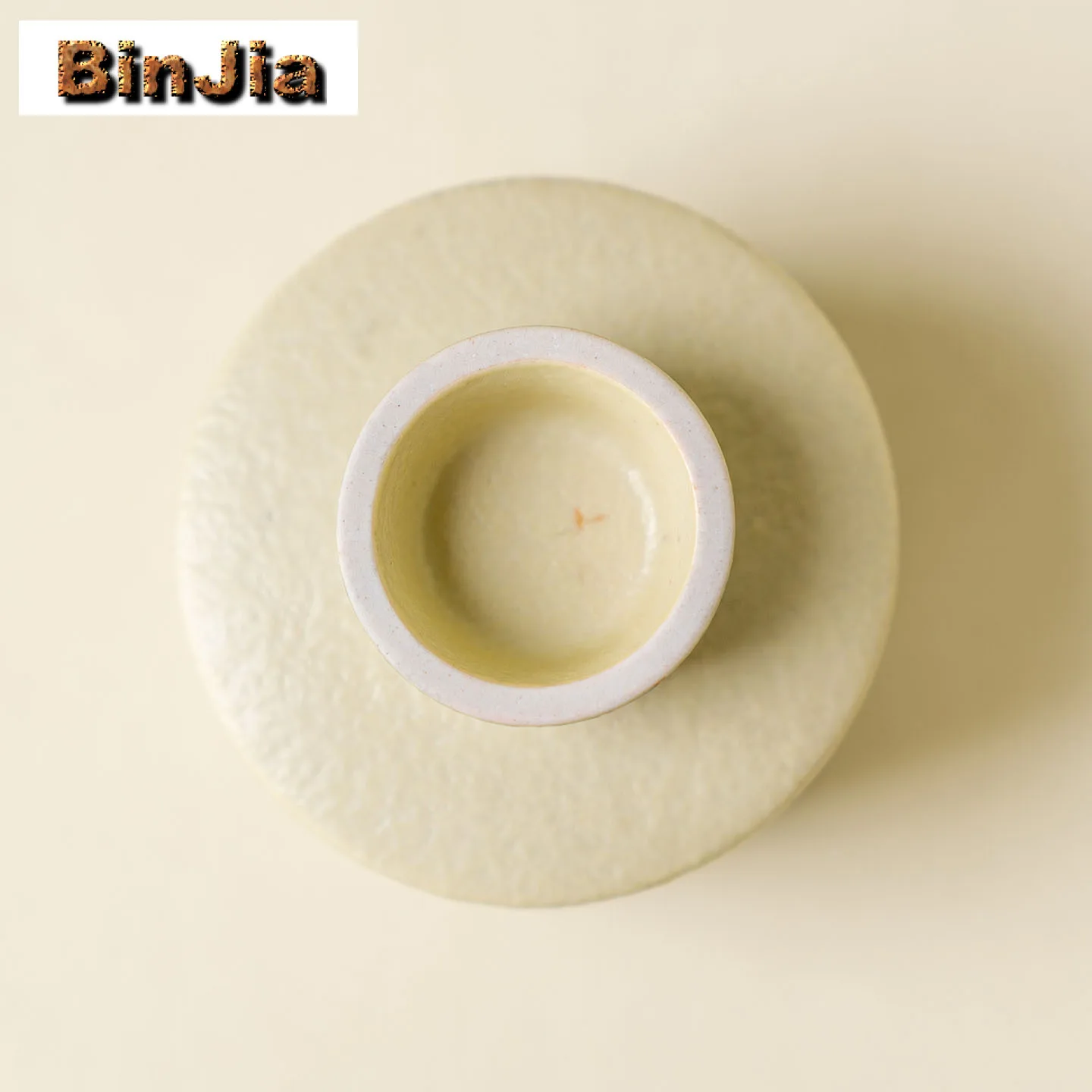 60ml Caramel Hand-painted Cloud Pattern Jade Stand Teacup Ancient Tea Bowl Mug Tea-tasting Smelling Cup Jianzhan Master Cups Tea