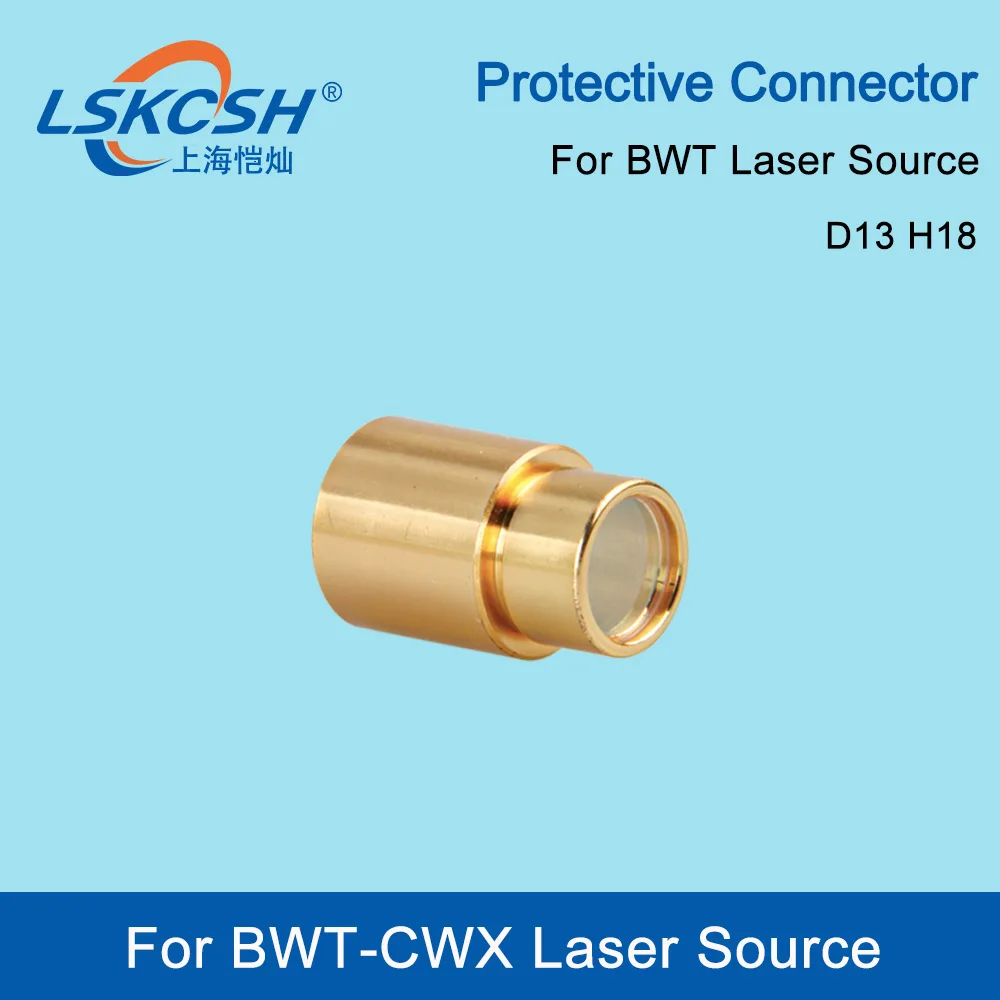 LSKCSH Fiber Laser Source QBH Output Connector Protective Lens  D13H18 Group BWT-CWX laser protecitve windows