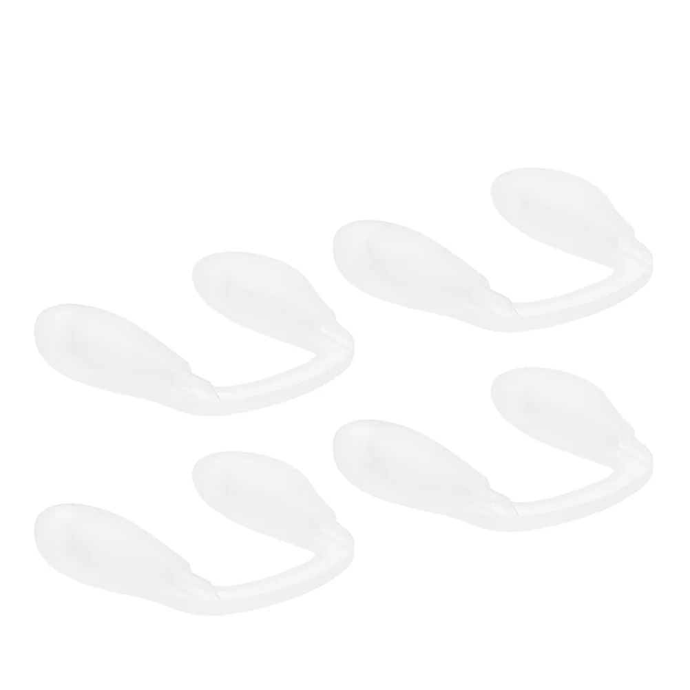 

4Pcs Universal Silicone Nose Pads Clear Replacement Nose Bridge Pad Anti-Slip for Eyeglasses Accessories Eyeglasses Accessories
