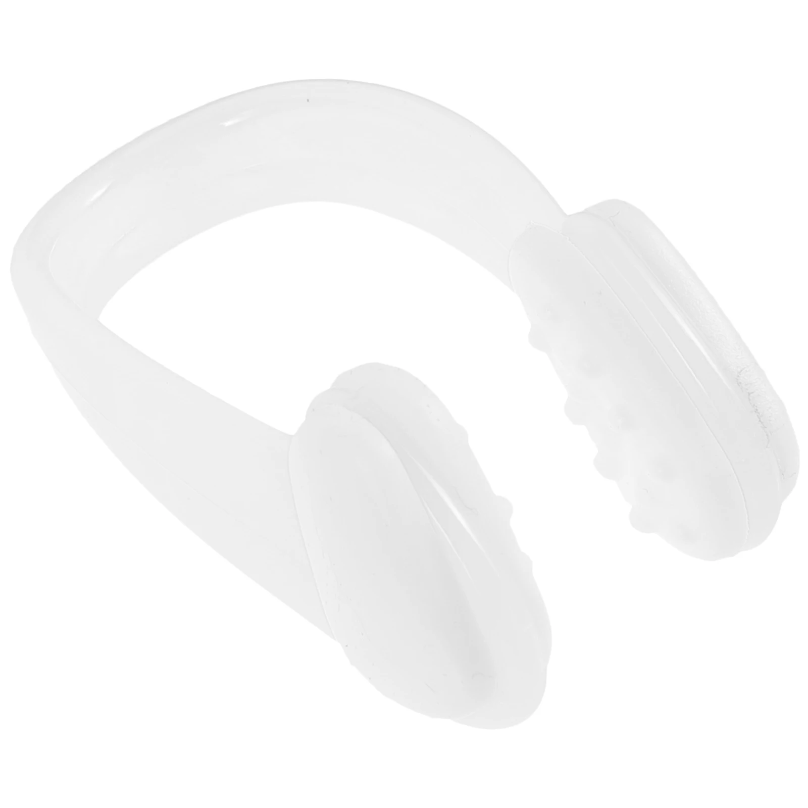 

Silicone Anti-choking Nose Clip White Swimming Plugs Kids Child Durable Comfortable Lightweight Portable Non-slip for Adults