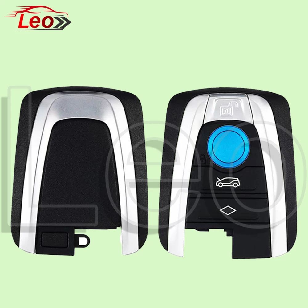 Chave remota inteligente original do carro Leo para BMW i3 i8 314.0MHz ID:49CHIP CAS4 PCF-7953P 4 botões FCC: NAG IDGNG3