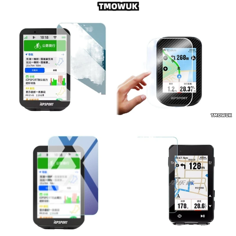 

For IGPSPORT BSC300 300T BSC200S IGS800 BSC200 - Long - Lasting 9H HD Tempered Glass Screen Protector