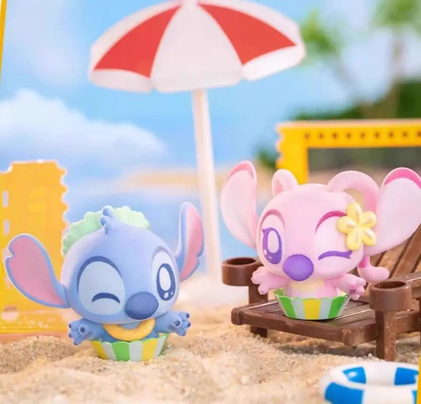 กล่องสุ่มตุ๊กตาการ์ตูนสติทช์ ลิโล่ สติทช์ เอนเจิล ลิโล่ เปเลไค ฟิกเกอร์อนิเมะน่ารัก ตุ๊กตาเม็ดข้าว ของเล่นยอดนิยม ของตกแต่ง ของขวัญวันเกิด