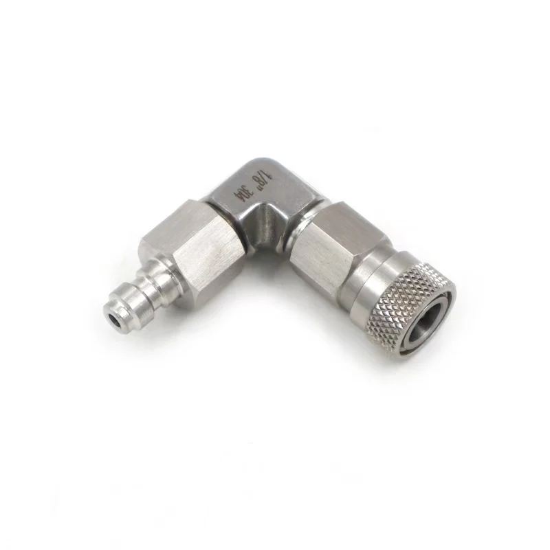Hochdruck 8MM Foster Quick Disconnect Männlich Weiblich Adapter Füllnippel Blind Plug Gewinde 1/8NPT & 1/8BSP & M10 * 1 – Detail 2