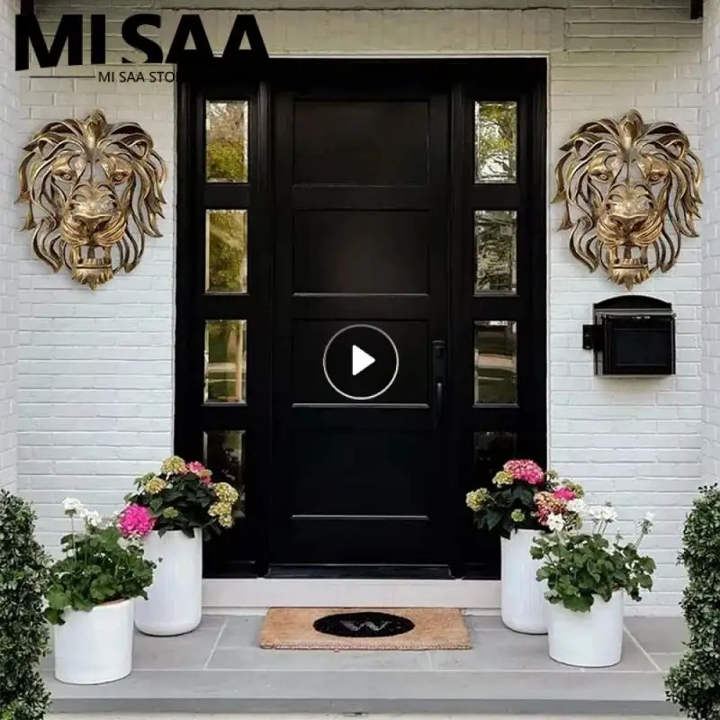 

Настенная скульптура животного, художественная товары для дома, картонная металлическая скульптура, вкус, предметы интерьера, 900 г, художественная скульптура, стиль, поделки из смолы