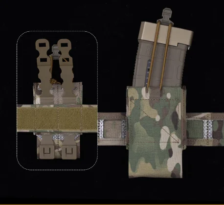 

Эластичная сумка для магазинов из нейлона, тактическая сумка для стрельбы с креплением MOLLE и эластичной ручкой-ремнем.