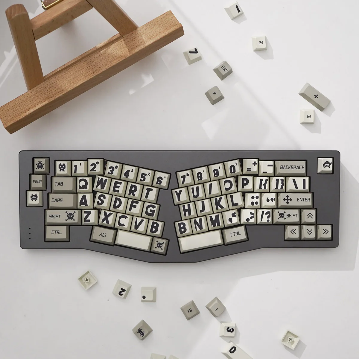 Imagem -06 - Retro 9009 Keycap Personalizado Pbt Corante Sub Cereja Perfil para Teclado Mecânico