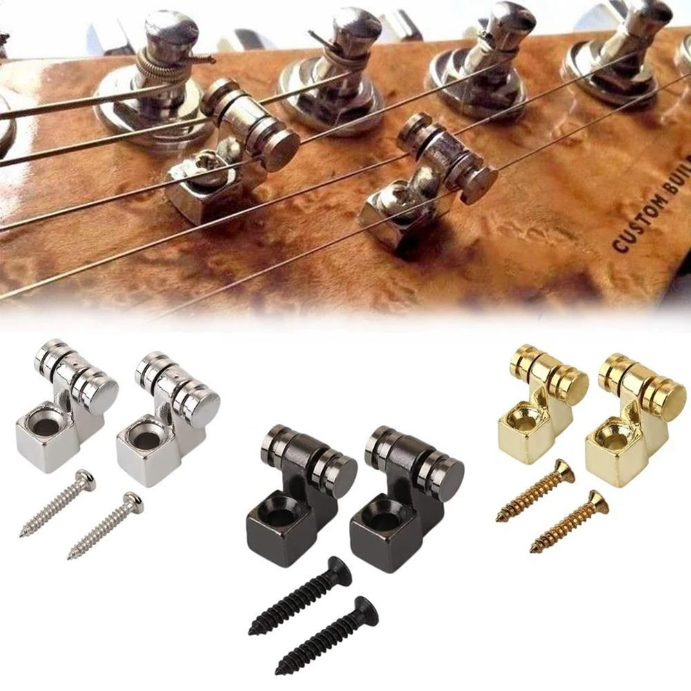 Accessoires de montage pour guitares et instruments à cordes, arbres à cordes à rouleaux, retenue de cordes, guide d\'arbre, pièces électriques