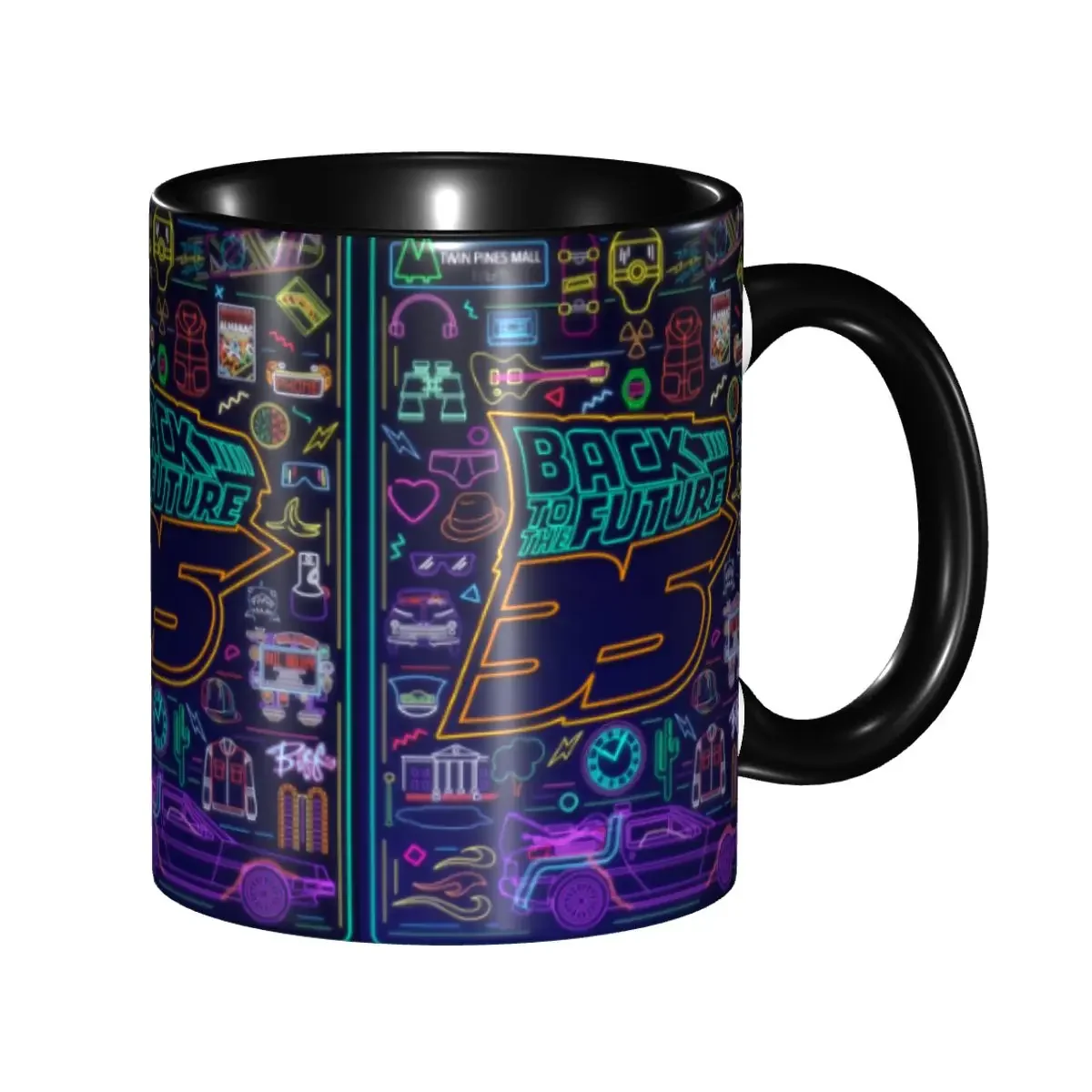 Back To The Future Coffee Mug DIY Custom Circuits Of Time Ceramic Mug Cup Creative Gift