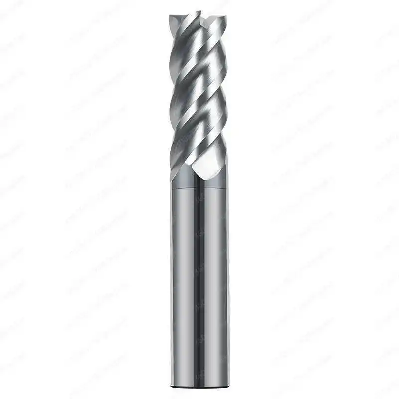 

55 degree tungsten steel cemented carbide 4-edge extended flat bottom end mill steel CNC machining center 2-edge two-edge keyway