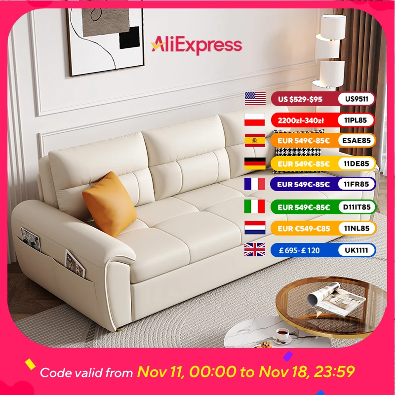 

Beige Aesthetic Living Room Sofas Luxury Designer Loveseat Recliner Sofa Bed Bedroom 2 Seater Sofa Wohnzimmer Furniture Home