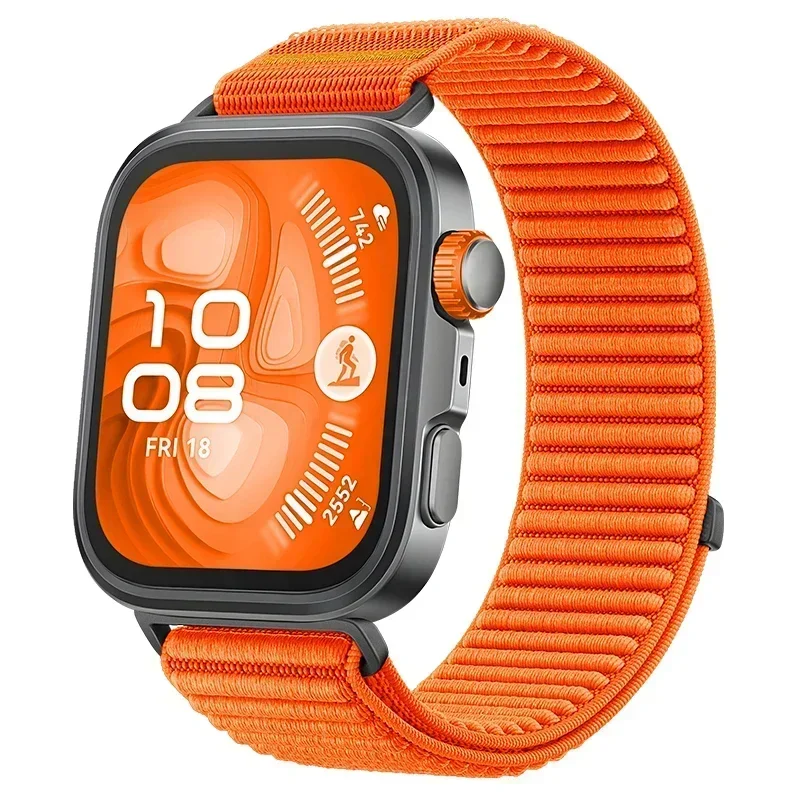 Nylon Loop Strap for Huawei Watch Fit 4 Pro Filed Nylon Braided Loop Sport Huawei Watch Fit 3/4 Watch Strap