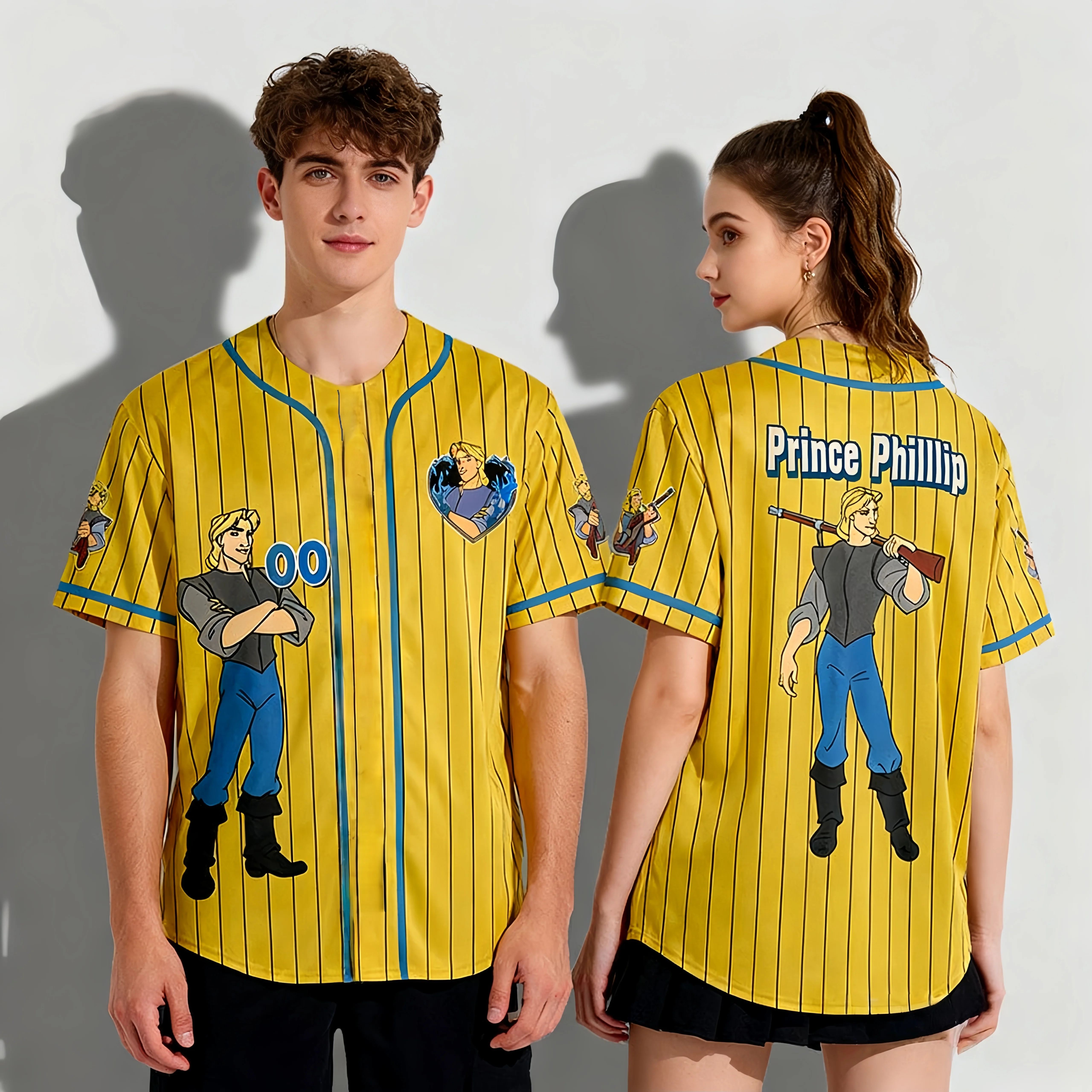 سيارات سلسلة الرسوم المتحركة ديزني: سترة بيسبول صيفية من Lightning McQueen كبيرة الحجم للسيدات والكبار والأطفال