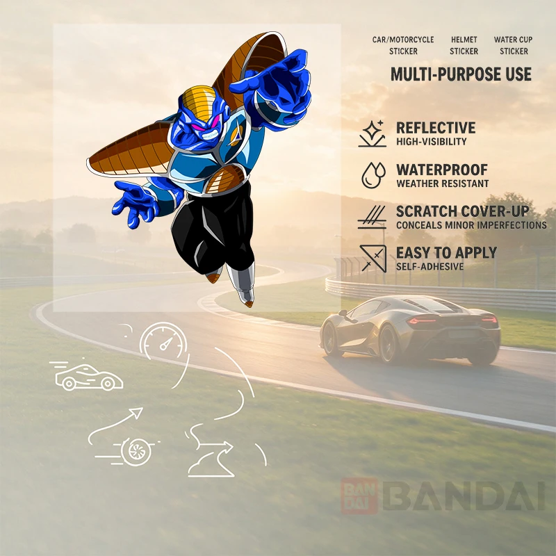 Car StickersCustom Anime Warrior Graphic Design Digital File High Quality for DIY Craft DecorationAuto Decor