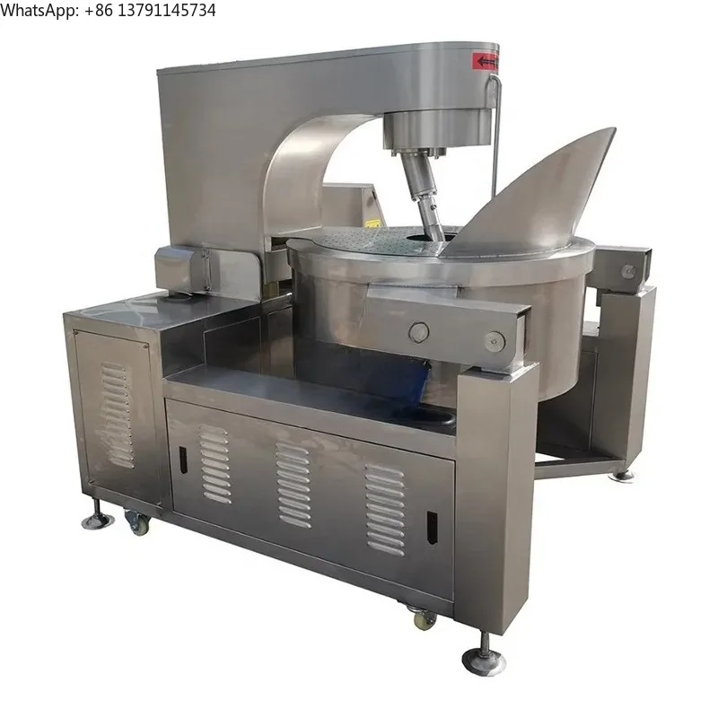 Hot Sale Large Scale Industrial Chicken Popcorn Manufacture Frying MachineTumbler Popcorn Producing Machine 100-600L
