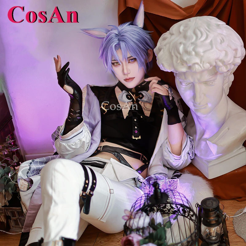 

CosAn Anime Game Nu: Carnival Kuya Cosplay Costumes Handsome Fashion Uniform Full Set Halloween Party Role Play Clothing S-XXL