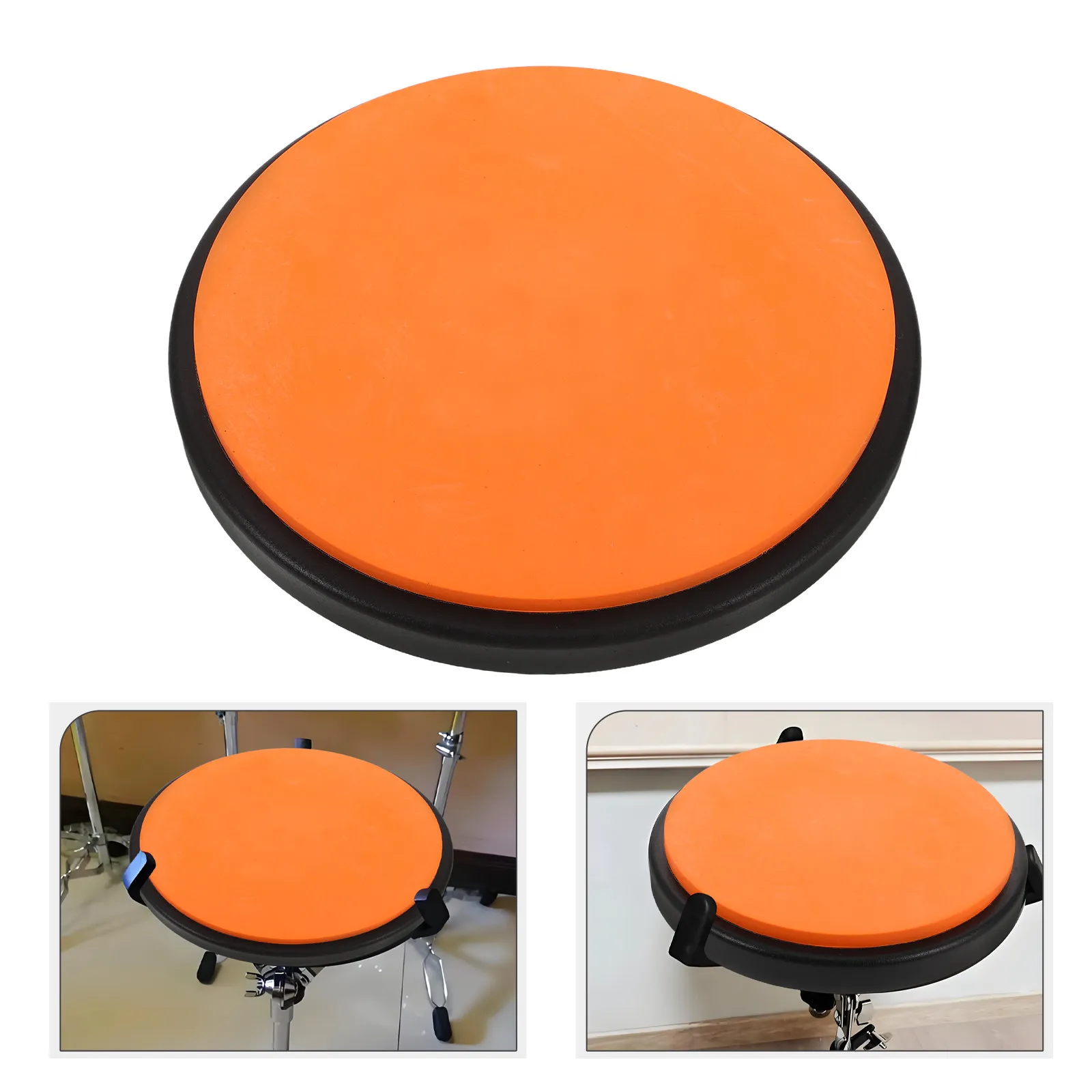 

Бесшумный тренировочный пэд для барабанов 8 дюймов, портативный демпфирующий пэд для малого барабана, сумка для переноски в комплекте