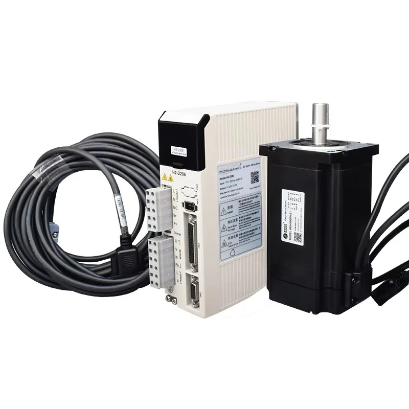 

Servo Motor Original Digital Closed Loop H2-2206 863HBM80H Whole Set Hybrid Ac Easy Servo Motor and Driver