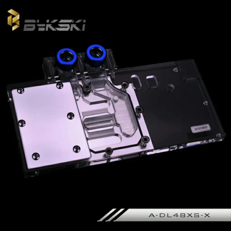 Bykski A-DL48XS-X GPU Water Cooling Block for PowerColor RX480 Red Devil