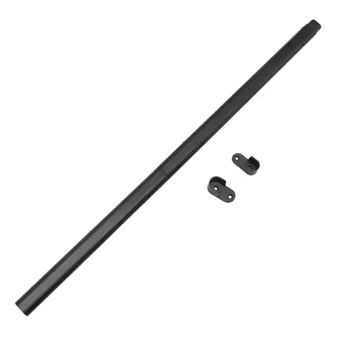 Adjustable Roman Curtain Rod 150-300Cm Diameter 28Mm Heavy Load Closet Pole for Bedroom Wardrobe Closet Organizing