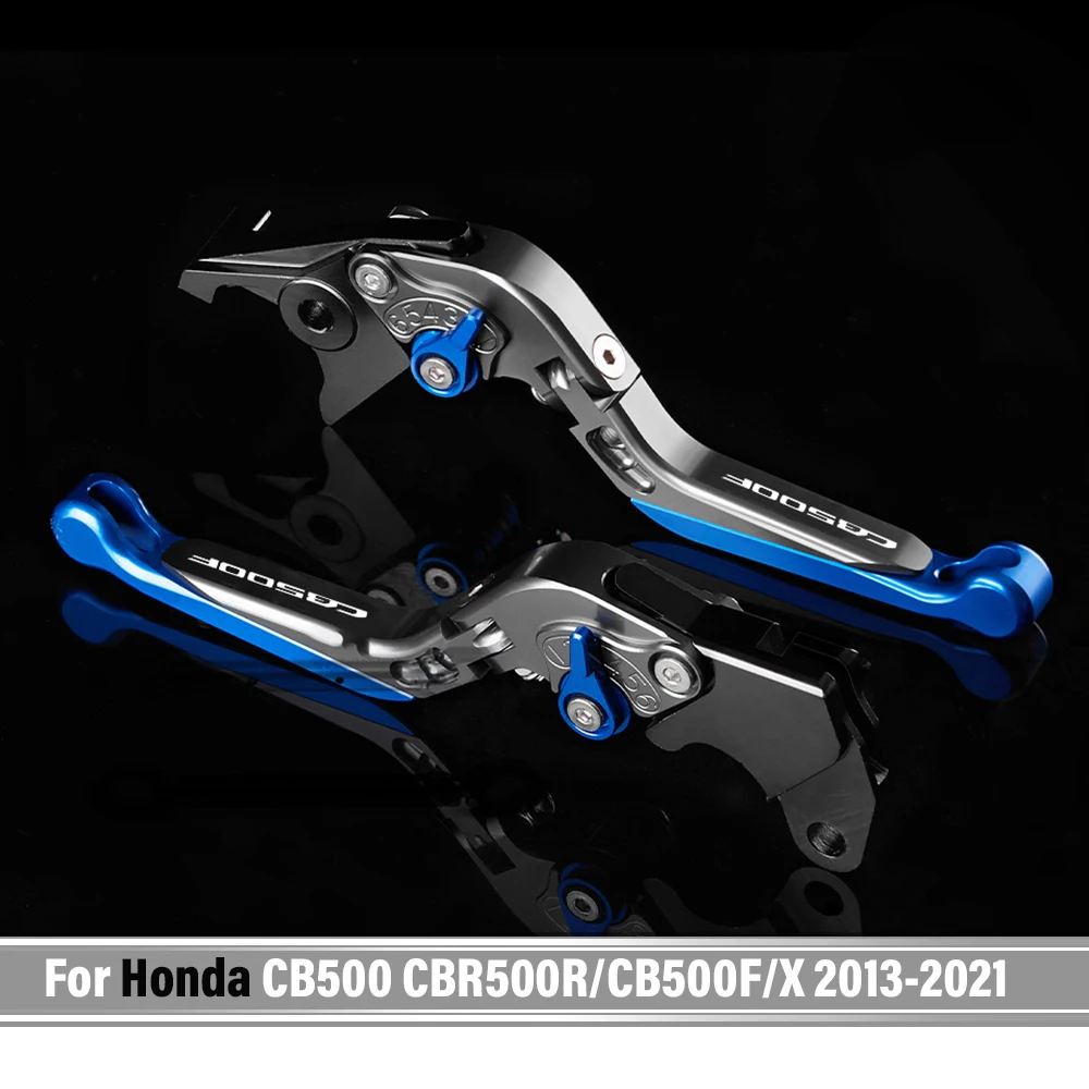 

For Honda CB500F CB500 CBR500R/CB500F/X 2013-2021 Motorcycle Adjustable Handles Lever Accessories Short&Long Brake Clutch Levers