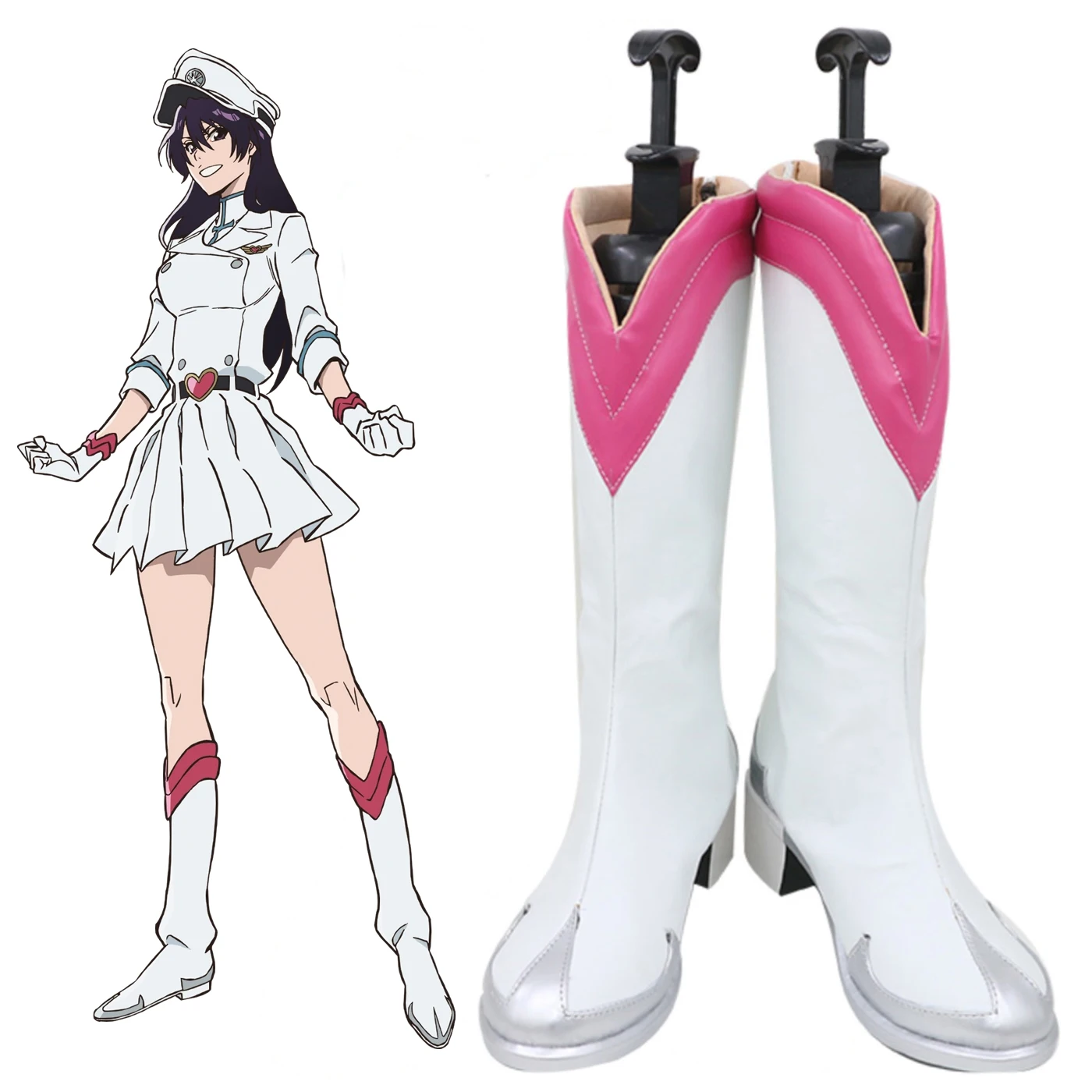 

Bleach: Thousand-Year Blood War TYBW Wandenreich Sternritter Quincy The Explode Bambietta Basterbine Cosplay Shoes White Boots
