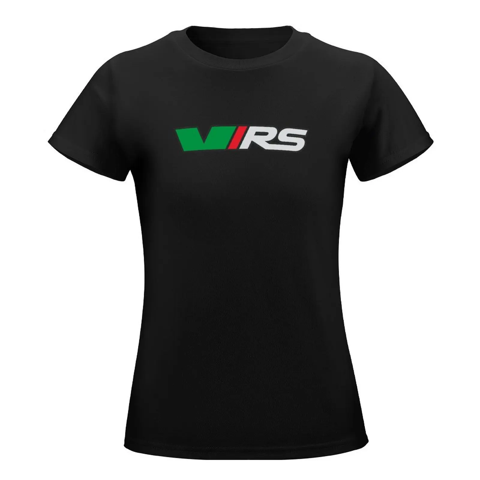 Skoda Vrs T-Shirt Female clothing anime clothes black t-shirts for Women