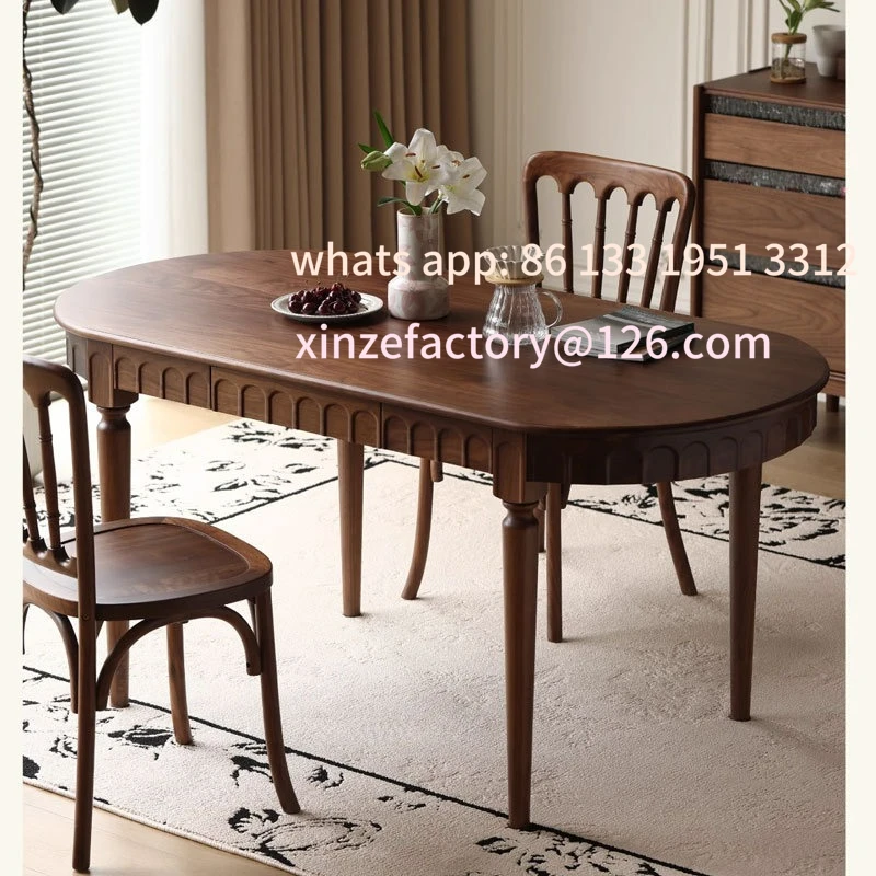 

Customizable North American Black Walnut Restaurant Table