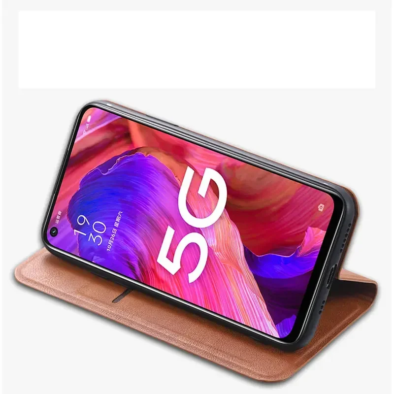 Etui Retro Skórzane Luksusowe z Klapką Magnetyczną Pełne Pokrycie na Telefon OPPO FIND X9 X8 PRO X7 ULTRA X6 X5 X3 FIND X8S X8S+ — zdjęcie produktu 5