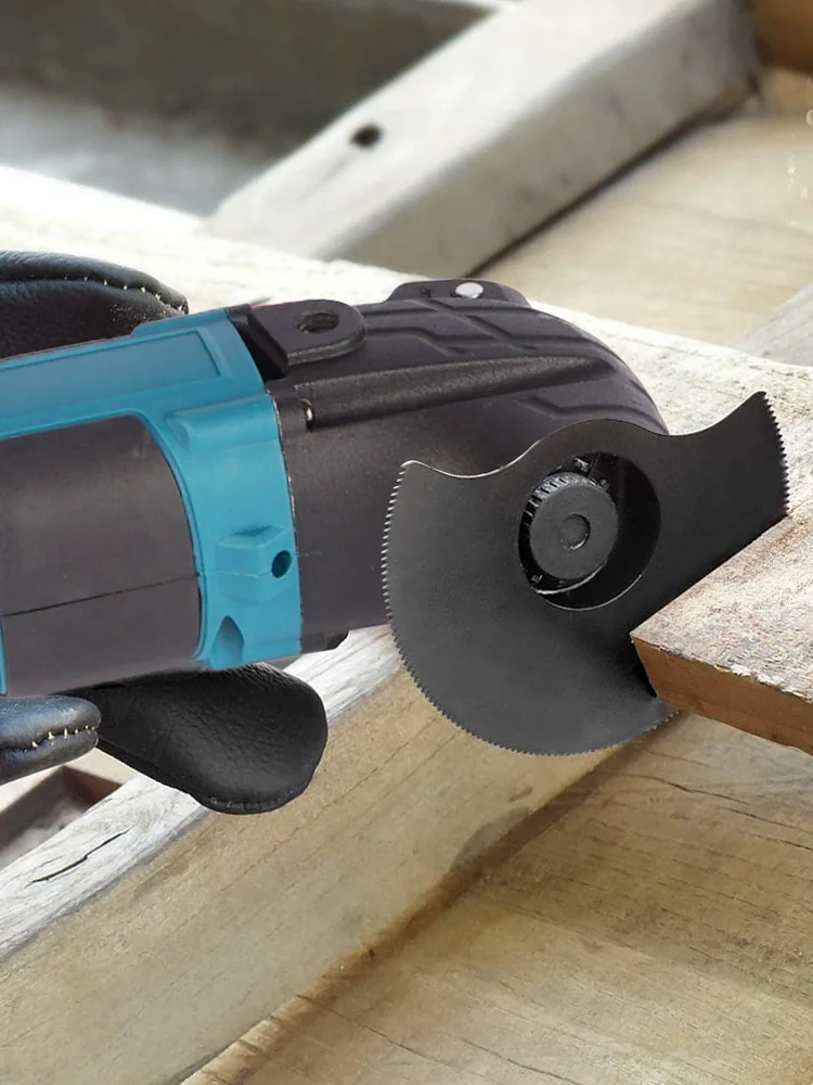 YOFIDRA Oszillierendes Multifunktionswerkzeug Elektrische Säge Trimmer Schaufel Schneidemaschine für Holzbearbeitung Kompatibel mit Makita 18V Akku