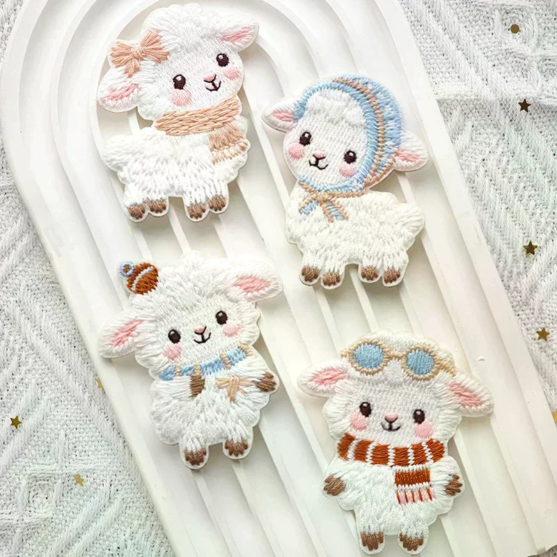 Tablet Accessories Gifts - 4Pcs DIY Decorative Self-Adhesive Sticker White