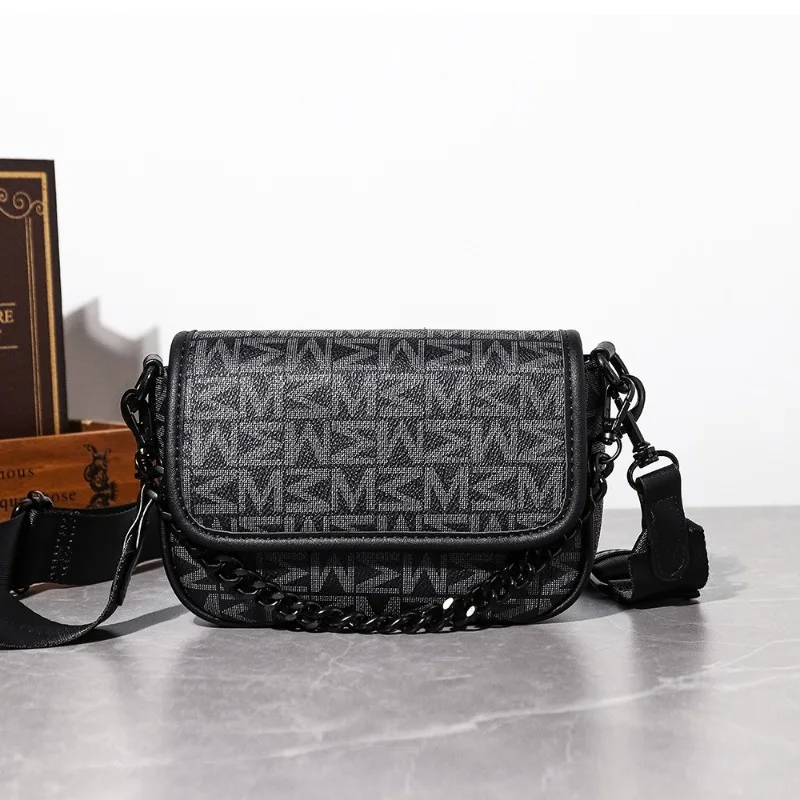 

Сумки через плечо в клетку с буквенным принтом, мужские модные сумки через плечо с цепочками для мужчин и женщин, сумка через плечо с клапаном из искусственной кожи, мужские сумки