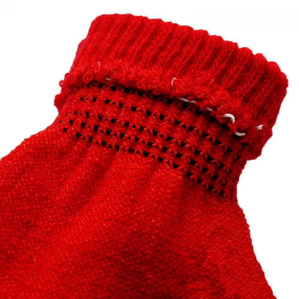 Candy Color  Warm Stretch Children Glove Knitted