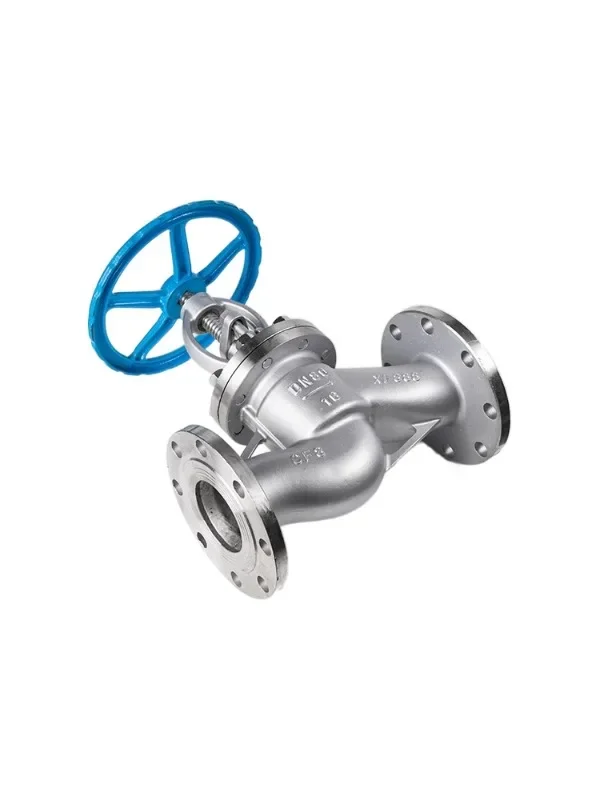 304 stainless steel flange globe valve J41W-16P high temperature steam valve DN25 50 65 80 100