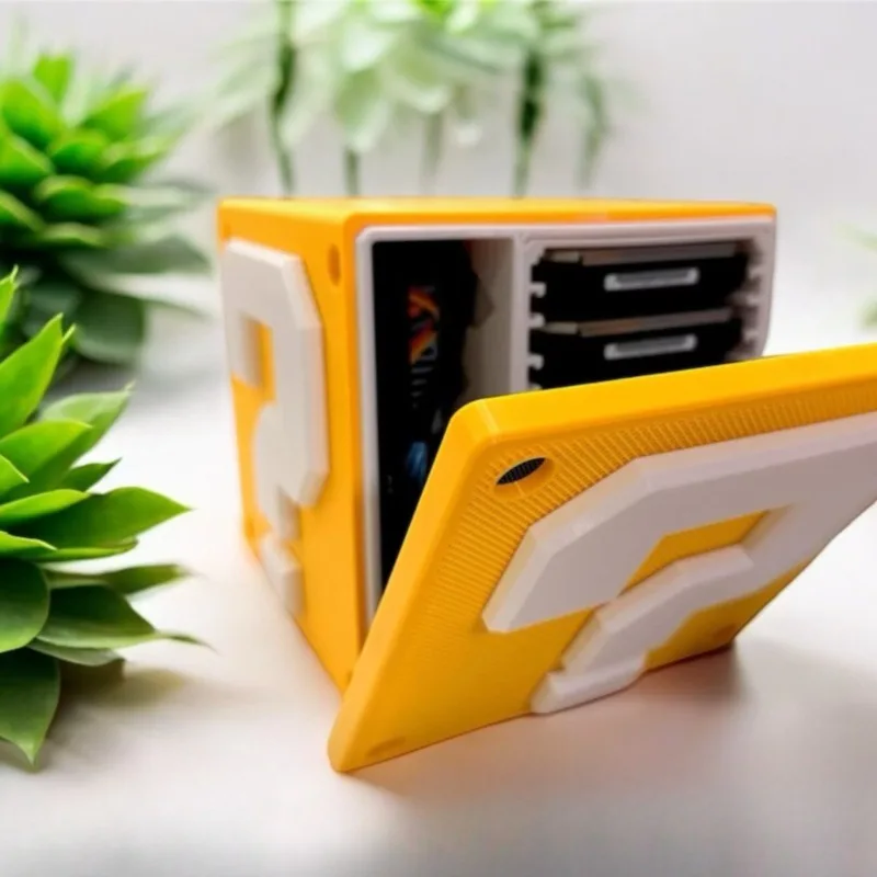 

Креативный 3D-печатный корпус для NAS с 4+2 отсеками, дизайн в виде знака вопроса, ITX-корпус, уникальный декоративный элемент для ПК, для демонстрации